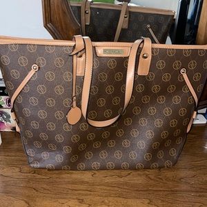 Adrienne Vittadini purse/laptop bag🤎🖤🤎🖤